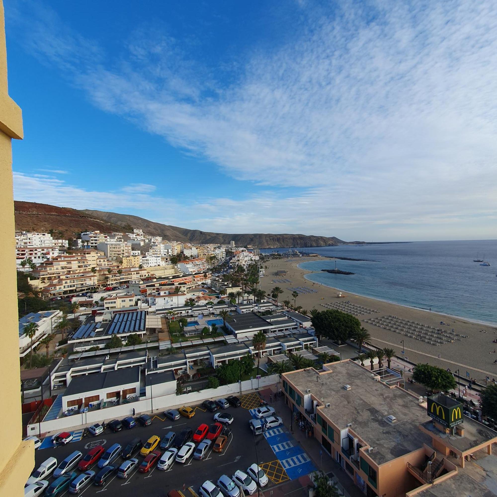 Panoramic Seaview Las Vistas Beach Studio Apartment Arona  Exteriör bild